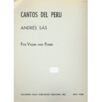 Cantos del Peru for vioin and piano