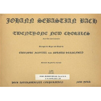 21 new Chorals for organ