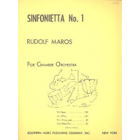 Sinfonietta no.1 for 2 recorders (flutes),