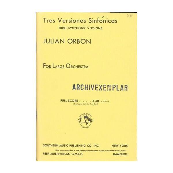 3 Versiones sinfonicas