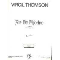 Air de Phèdre