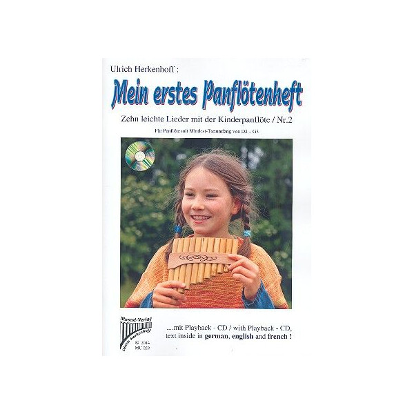 Mein erstes Panflötenheft Band 2 (+CD)