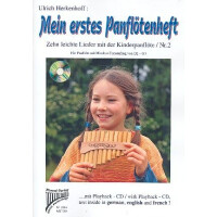 Mein erstes Panflötenheft Band 2 (+CD)