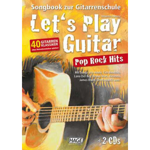 Lets play Guitar - Pop Rock Hits (+2 CDs):