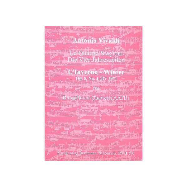Konzert op.8,4 RV297 aus Die vier Jahreszeiten