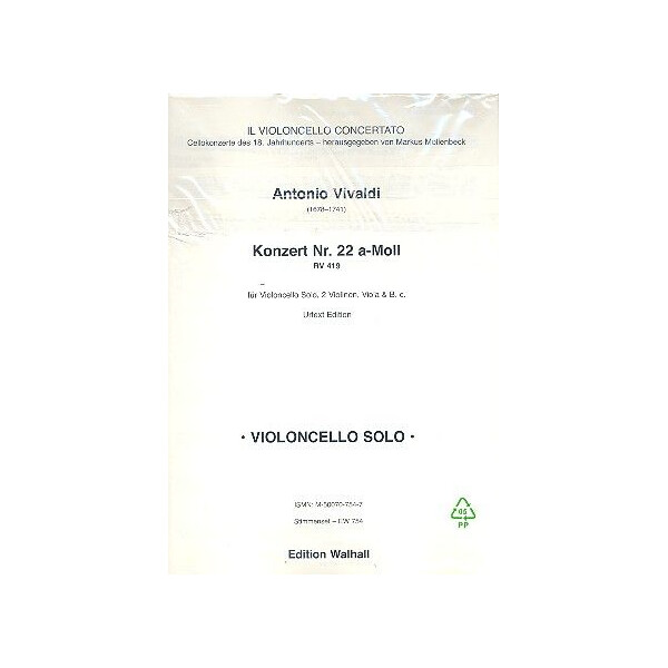 Konzert a-Moll Nr.22 RV419