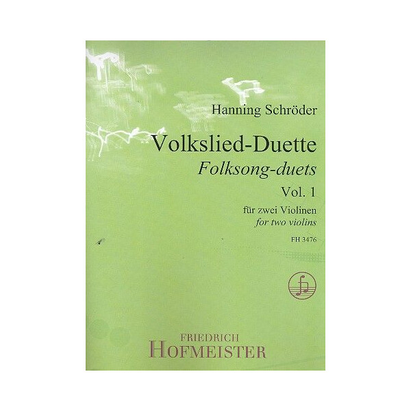 Volkslied-Duette Band 1: