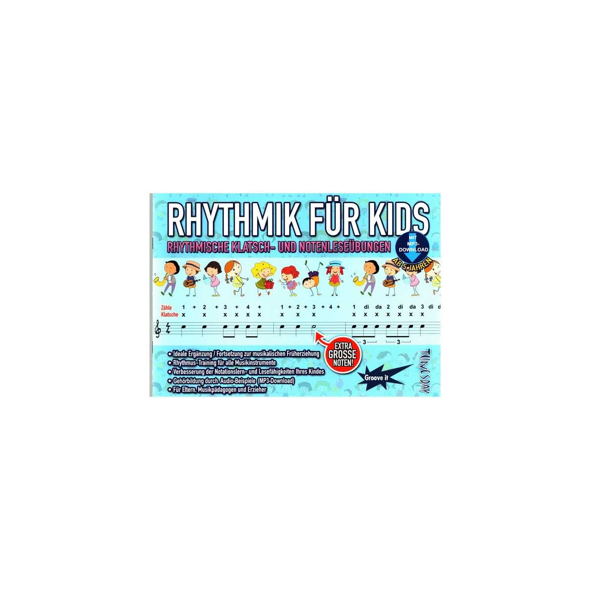 Rhythmik für Kids (+Download) box