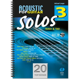 Acoustic Pop Guitar - Solos Band 3 (+CD):