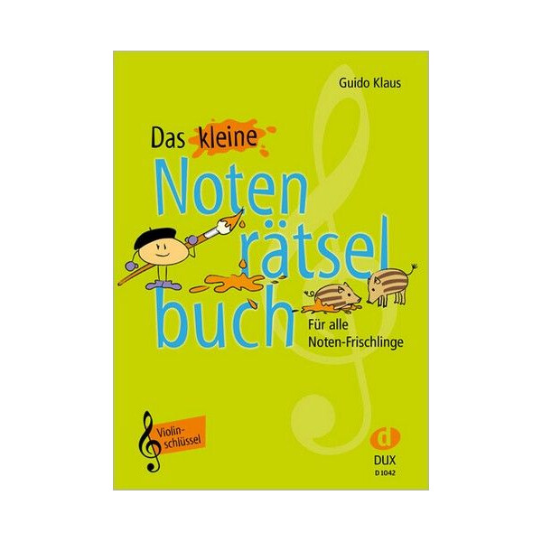 Das kleine Notenrätselbuch