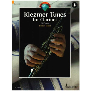 Klezmer Tunes for clarinet (+Online Audio)
