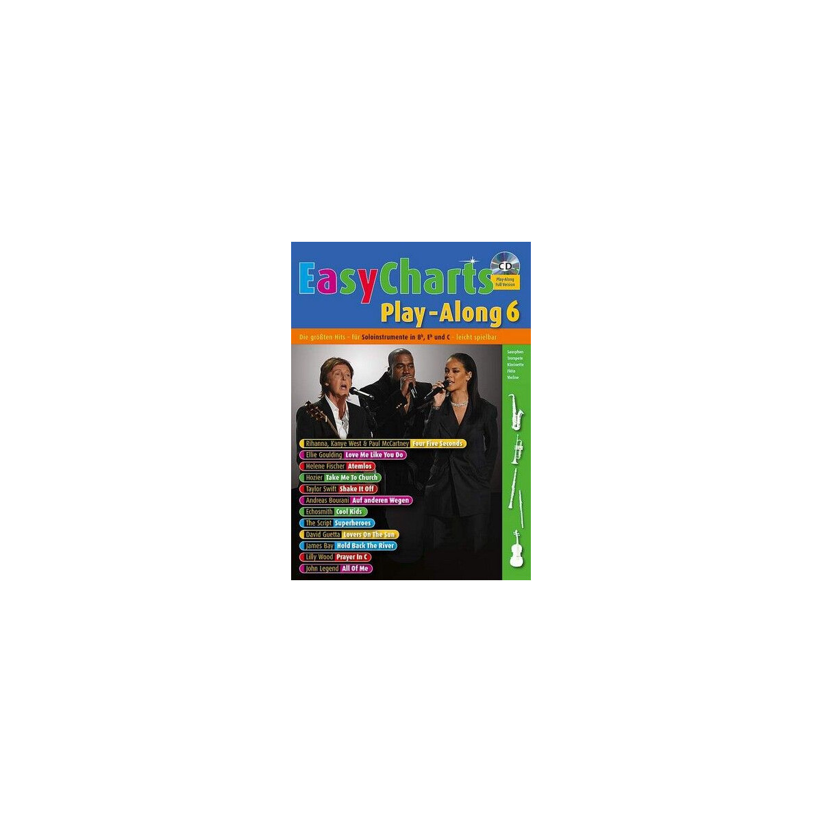 Easy Charts Playalong Band 6 (+CD): box