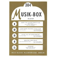 Musik Box 384 Klavierheft