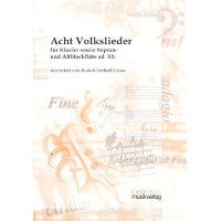 8 Volkslieder: