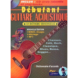 D&eacute;butant guitare acoustique (+MP3)