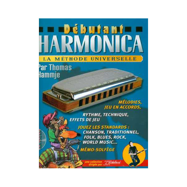 Débutant harmonica (+CD):