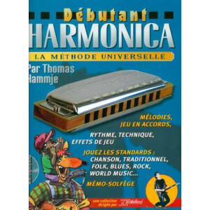 D&eacute;butant harmonica (+CD):