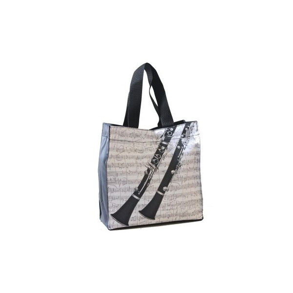 Nylon-Tasche mit Boden Klarinette 33x33x13 cm