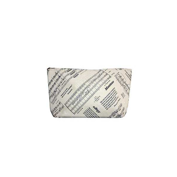 Stoff-Nylon-Tasche Musik Größe XL (30x20 cm)