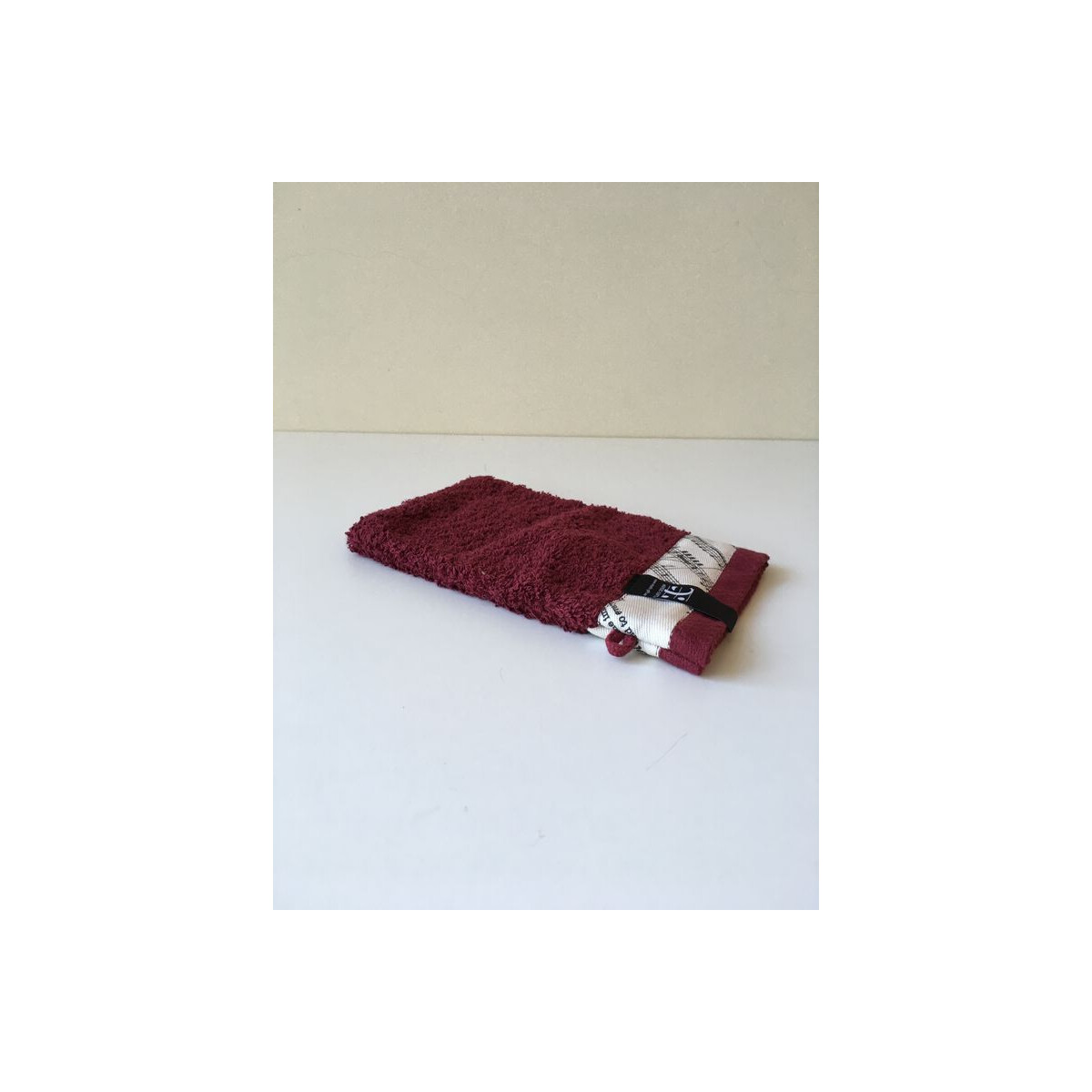Duschhandschuh Opera bordeaux 16 x 21 cm