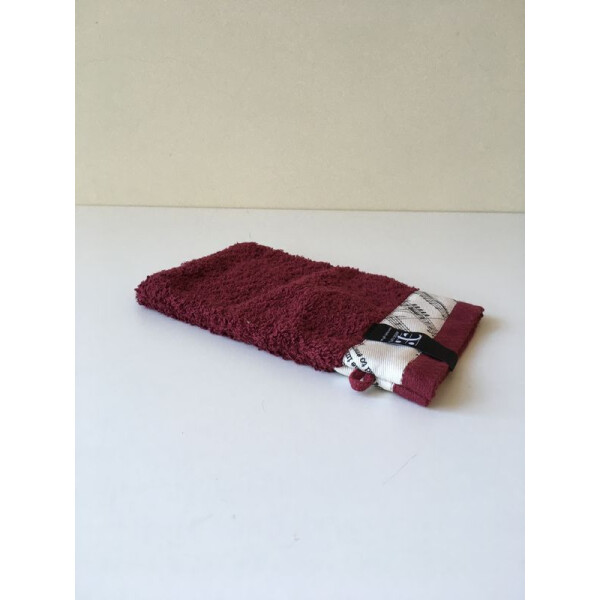 Duschhandschuh Opera bordeaux 16 x 21 cm