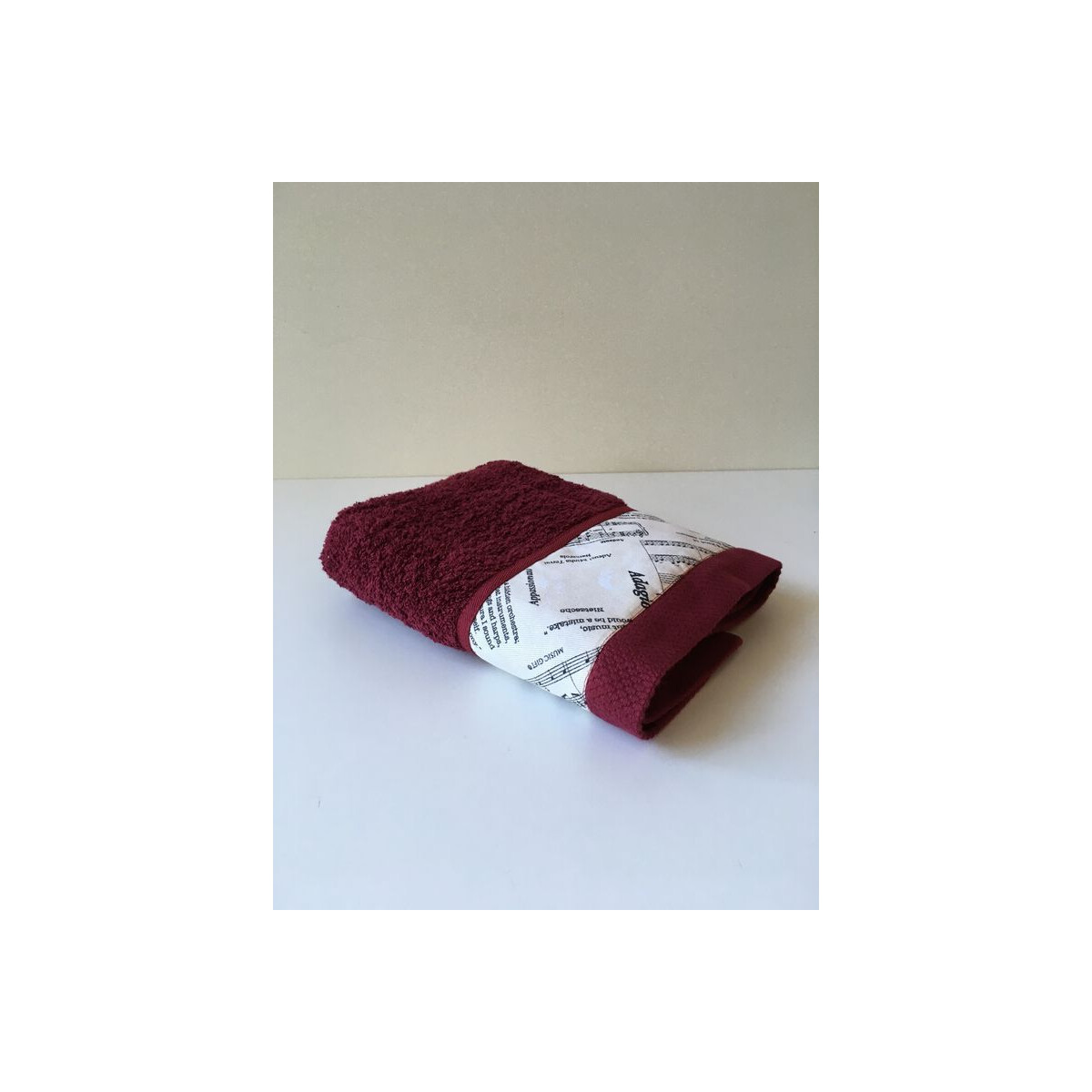 Handtuch Opera bordeaux 50 x 100 cm