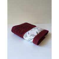 Handtuch Opera bordeaux 50 x 100 cm