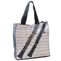 Nylon-Tasche mit Boden Oboe 33x33x13 cm