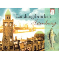 Spieluhr La Paloma Motiv Landungsbrücken Hamburg