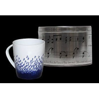 Kaffeebecher Wassermusik in Blechdose (Dose lebensmittelecht)