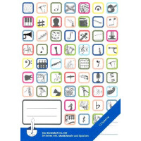 Notenschulheft ohne Hilfslinien