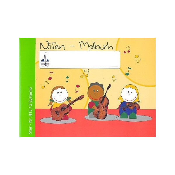 Notenschulheft Notenmalbuch