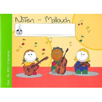 Notenschulheft Notenmalbuch