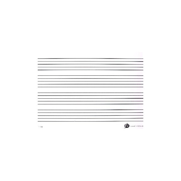 Notentafel 31 x 21 cm quer 4 Systeme abwischbar