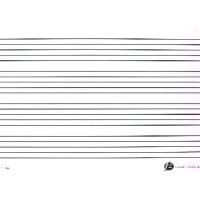 Notentafel 31 x 21 cm quer 4 Systeme abwischbar