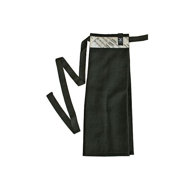 Handtuch mit Band schwarz