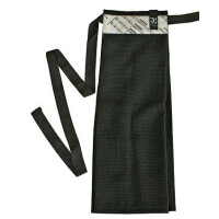 Handtuch mit Band schwarz