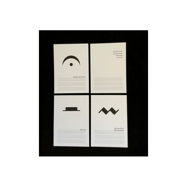 Postkarten-Set Musik