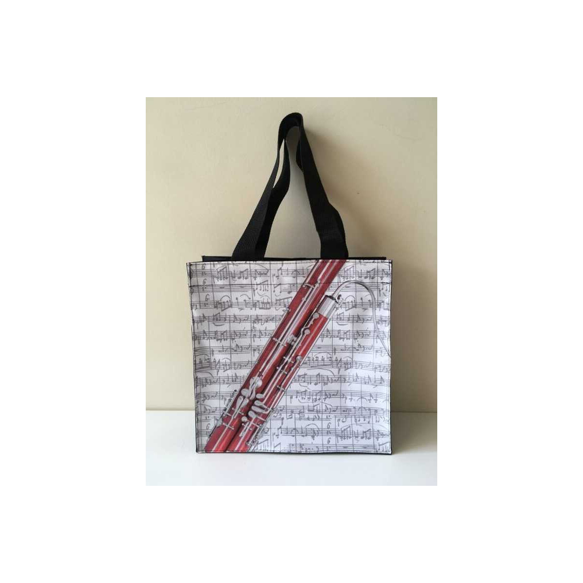 Nylon-Tasche mit Boden Fagott 33x33x13 cm