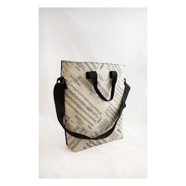 Stoff-Nylon-Tasche 38 x 38 x 10 cm Music