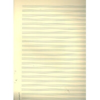 Notenpapier Quart-Format hoch 24 Systeme