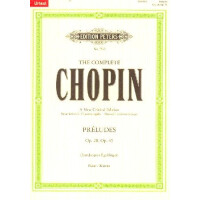 Haftnotizblock Chopin Préludes 50 Seiten 10 x 7,5 cm