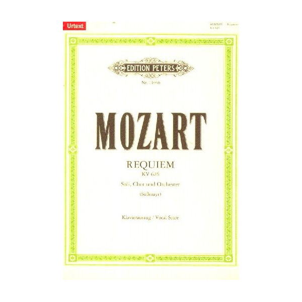 Haftnotizblock Mozart Requiem 50 Seiten 10 x 7,5 cm