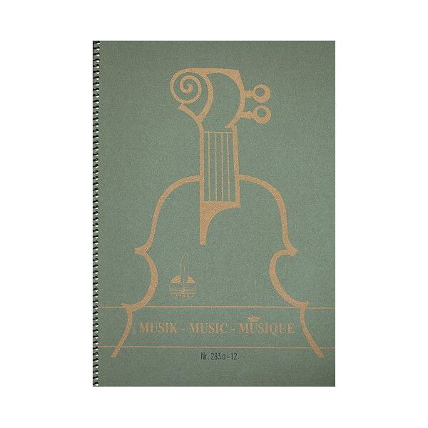 Notenbuch DIN A4 hoch 12 Systeme 96 Seiten ohne Hilfslinien