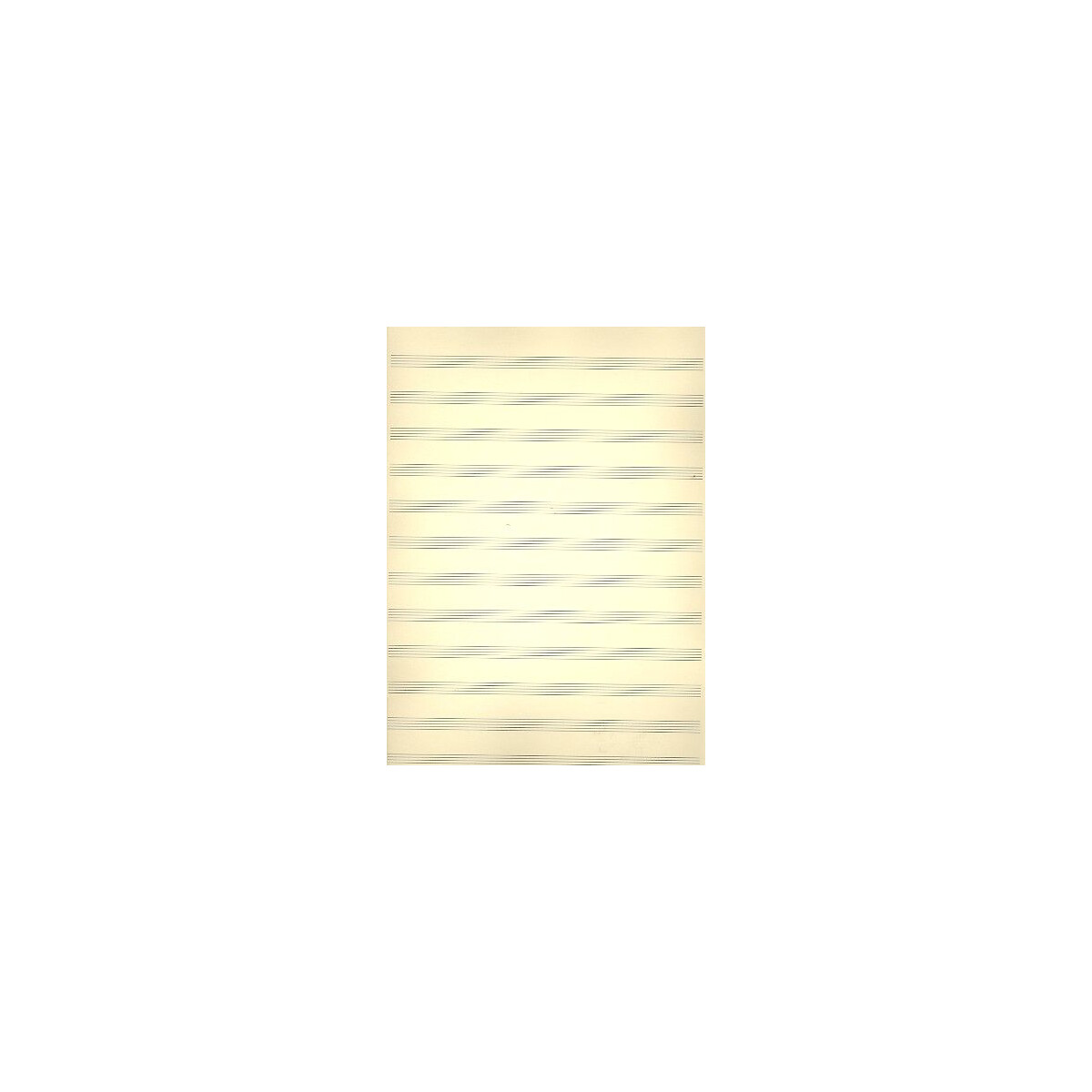 Notenpapier Bach-Format hoch 12 Systeme