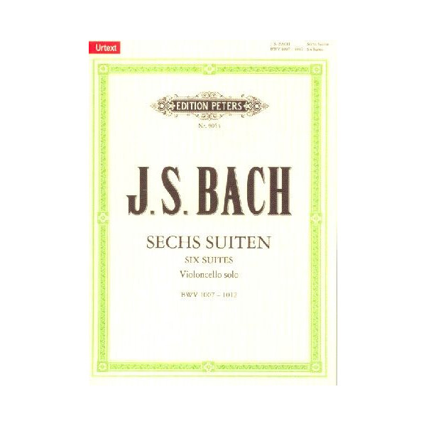 Haftnotizblock Bach 6 Cellosuiten 50 Seiten 10 x 7,5 cm