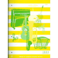 Collegeblock Din A4 hoch 8 Systeme 100 Seiten