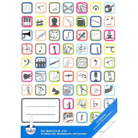 Notenschulheft ohne Hilfslinien