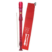 Voggys plastic recorder red - bar. GW