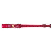 Voggys plastic recorder red - bar. GW